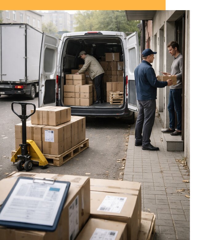 Доставка грузов от двери до двери с таможней от 45918 руб.