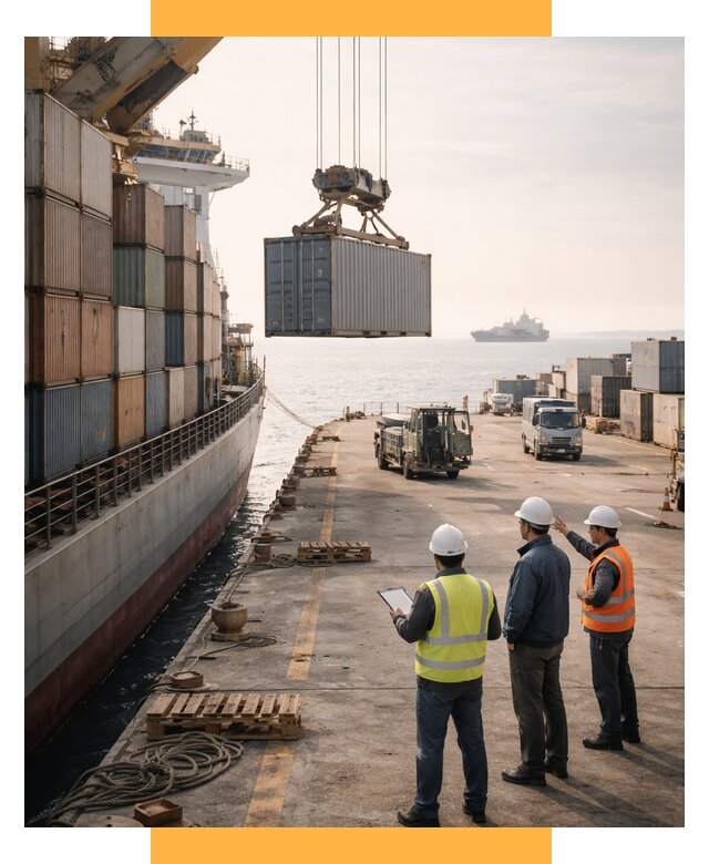 Морские перевозки грузов по миру от 45918 р. | СетСервис-Кмс