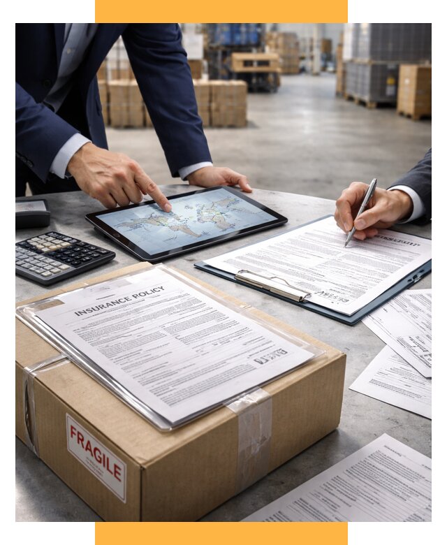 Страхование международных грузов от 3571 р. | СетСервис-Кмс