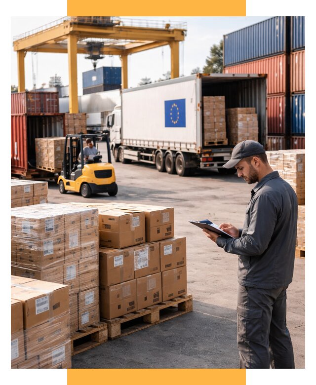 Доставка грузов из Европы от 12245 р., логистика СетСервис-Кмс