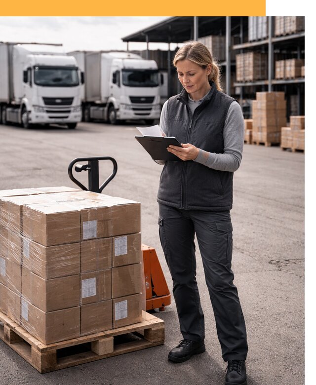 Доставка грузов из Европы к дверям клиента от 12245 руб