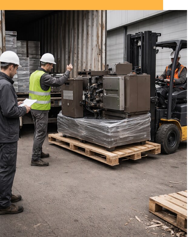 Доставка промышленного оборудования из Европы от 45918