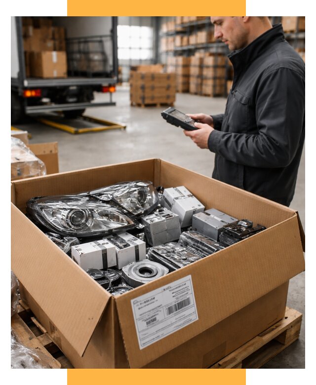 Доставка автозапчастей из Европы под ключ от 12755 р. | СетСервис-Кмс