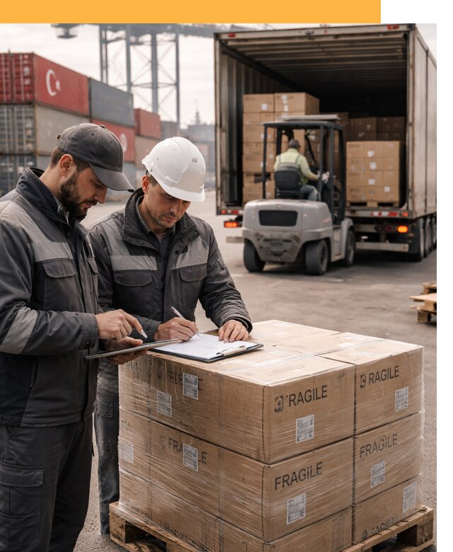 Доставка грузов из Турции морем авто и таможенное оформление от 7653