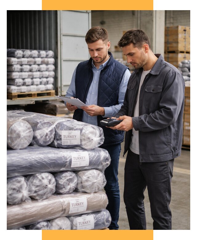 Доставка текстиля из Турции от 45918 р. под ключ, СетСервис-Кмс