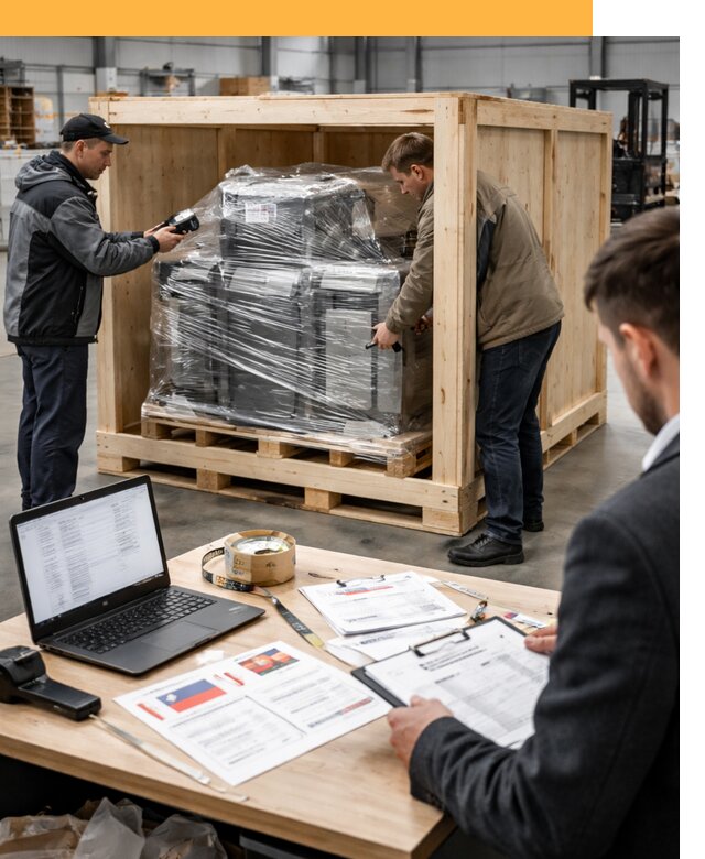 Доставка промышленного оборудования из США от 66326 руб