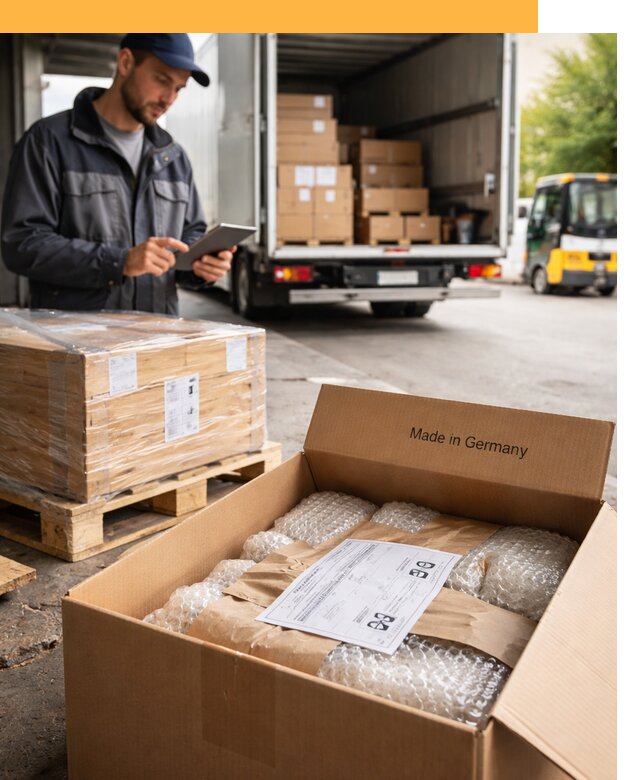 Доставка грузов из Германии от 45918 руб с таможенным оформлением