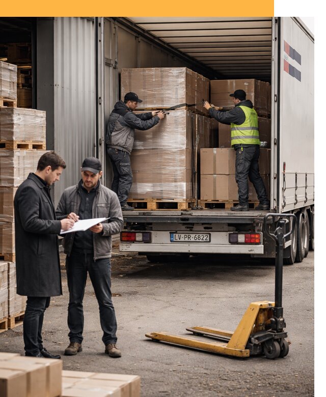 Автоперевозки из Латвии — международная доставка от 76530