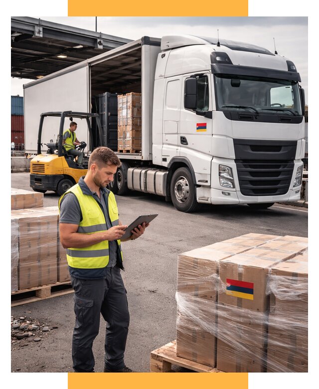 Автоперевозки из Армении от 96938 р. — услуги СетСервис-Кмс