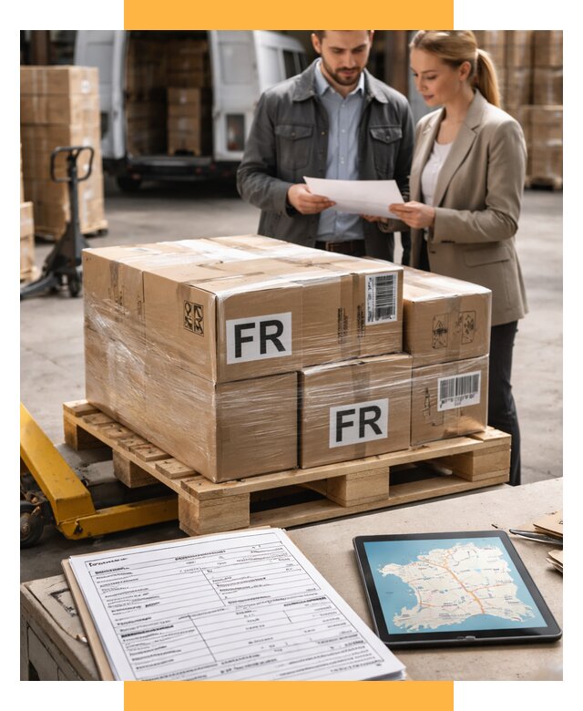 Доставка грузов в Францию от 25510 р., логистика СетСервис-Кмс