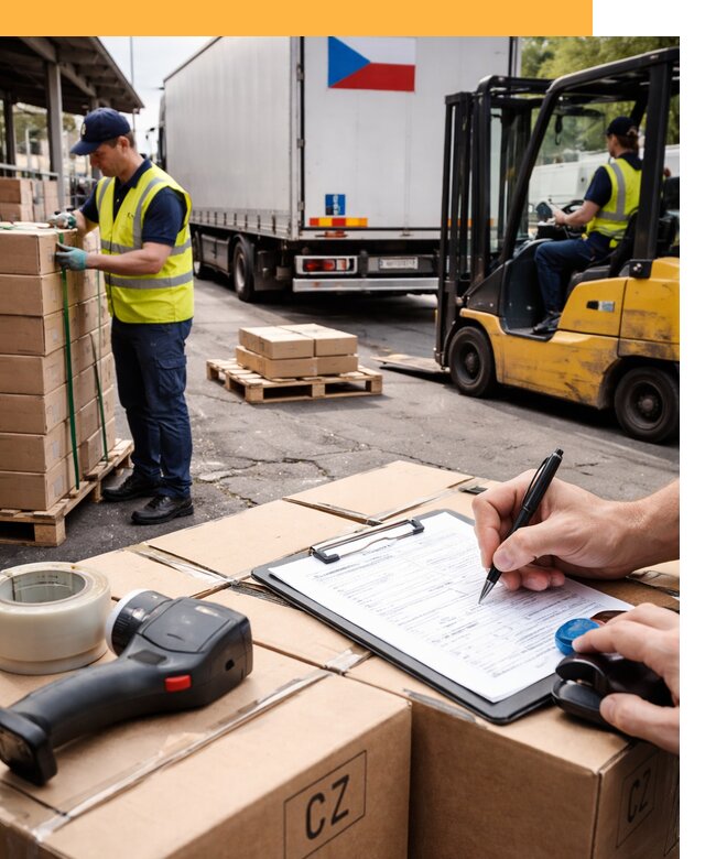 Доставка грузов в Чехию от 35714 руб, международные перевозки