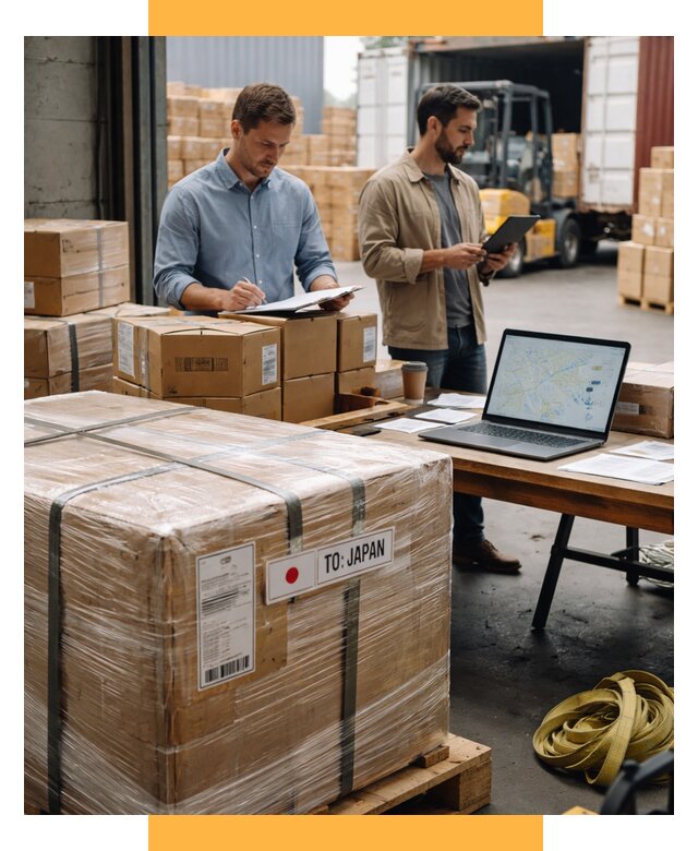 Доставка грузов в Японию от 25510 р., логистика СетСервис-Кмс