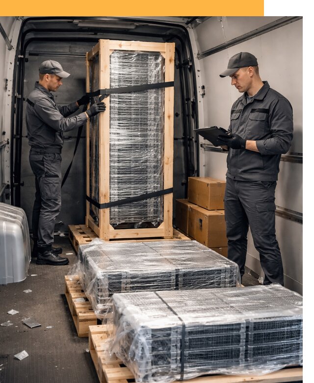 Международная перевозка серверного оборудования от 7143 руб за ед