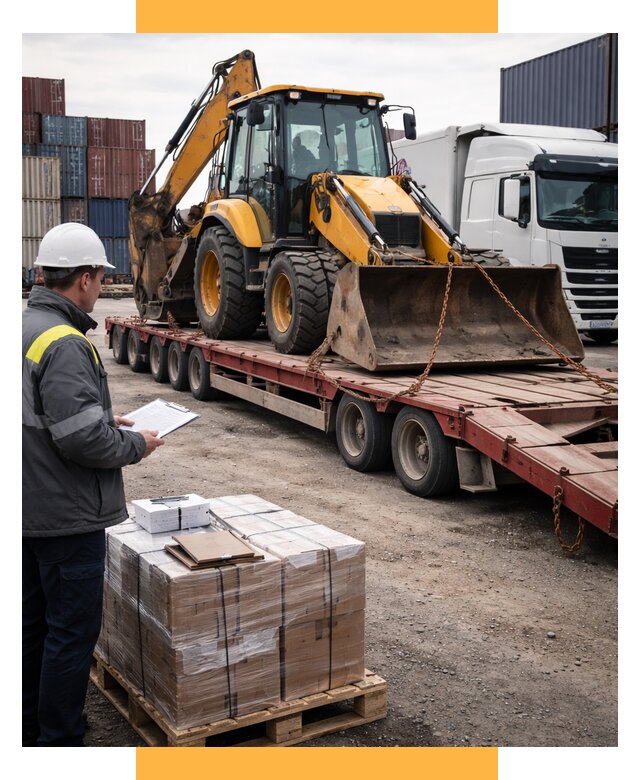 Международная перевозка спецтехники от 45918 р., СетСервис-Кмс