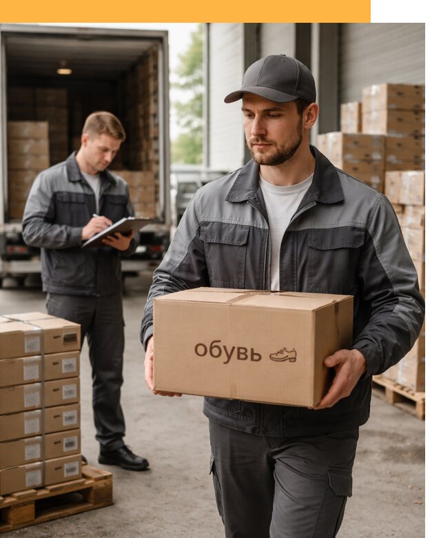 Международная перевозка обуви с таможенным оформлением от 4592