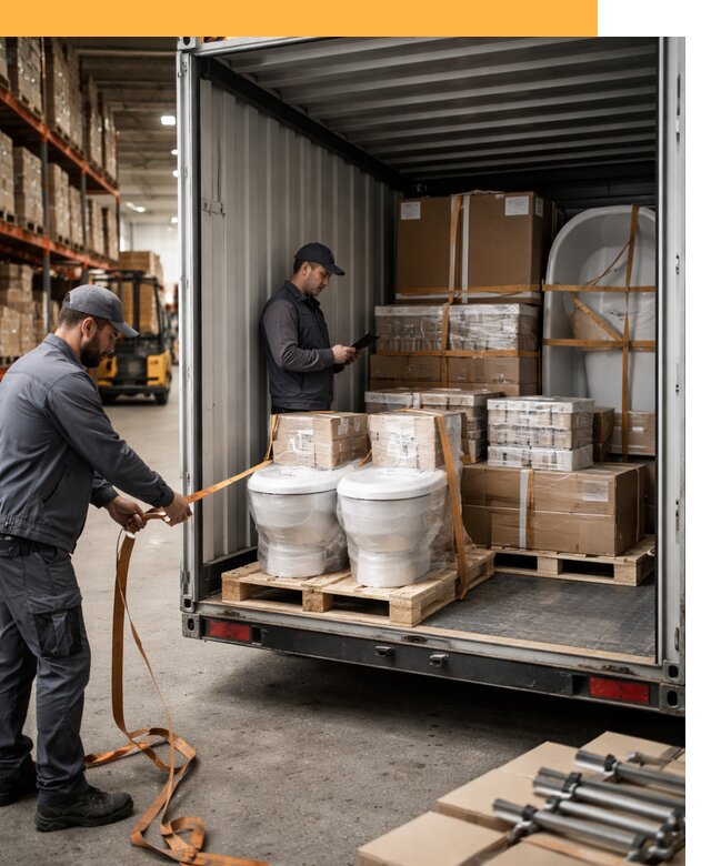 Перевозка сантехнического оборудования по России и миру от 1837