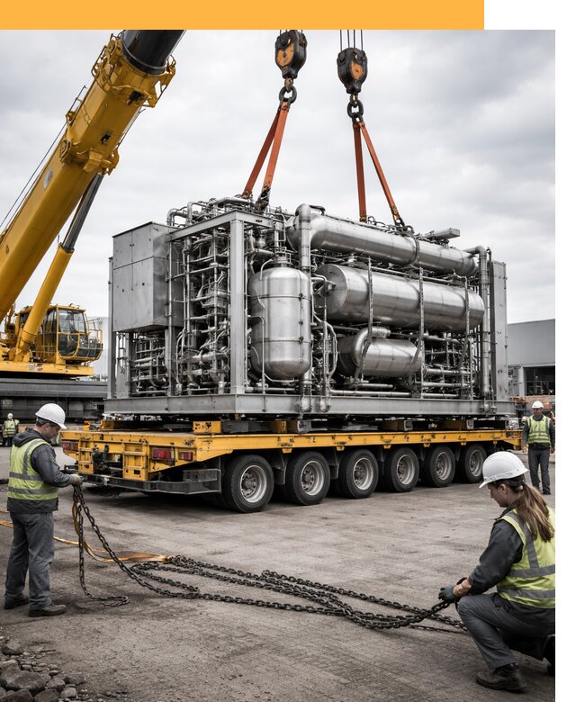 Перевозка тяжеловесных грузов по миру от 153060 руб