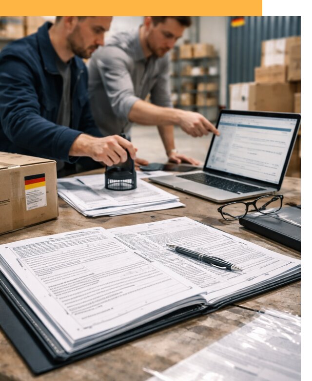 Таможенное оформление грузов из Германии от 9184 руб.
