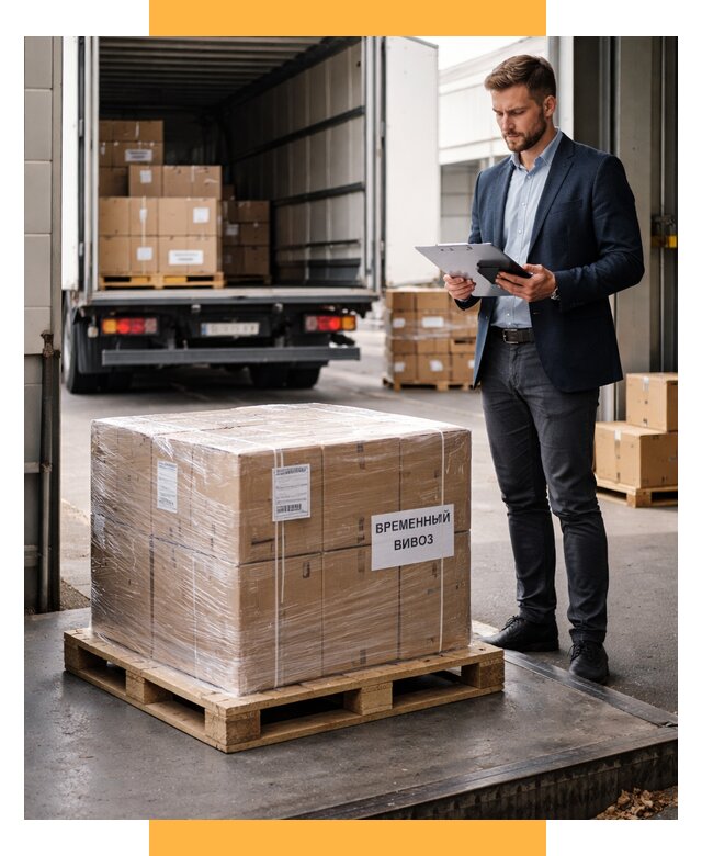 Временный вывоз товаров под ключ от 8163 р. | СетСервис-Кмс