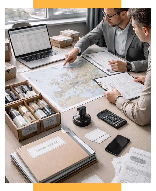 Поиск европейского поставщика от 15306 р., СетСервис-Кмс